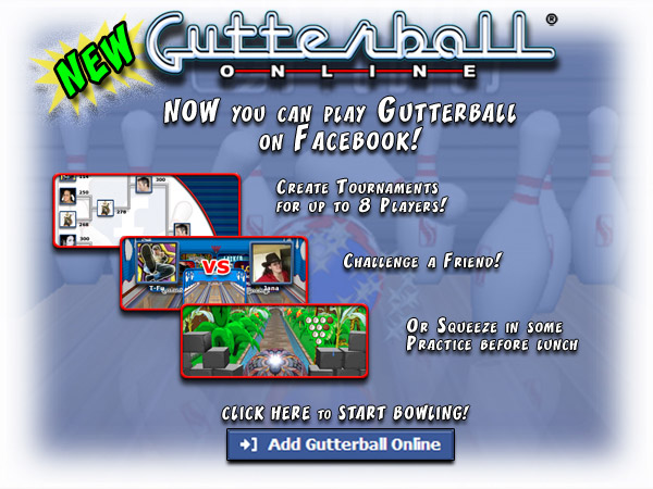 Gutterball Online on Facebook.com